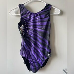 GK Elite: Purple Burst Leotard